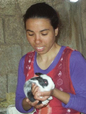 Back with my habibi and our bunnies