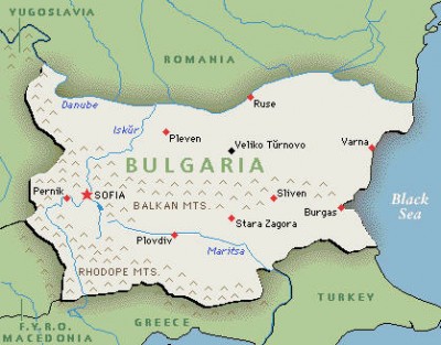 Bulgarian map