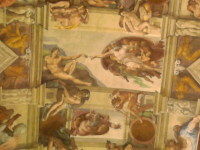the hand of God