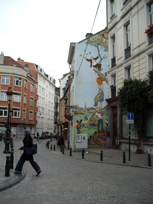Belgian Comic Walls