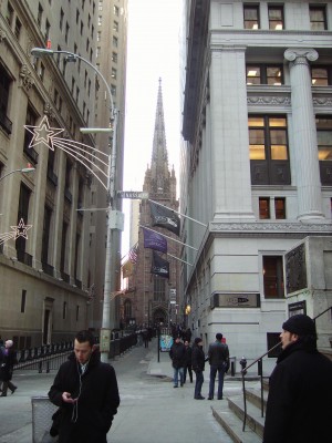 Wall Street is Falling - Photo of the Day Falling for Wall Street