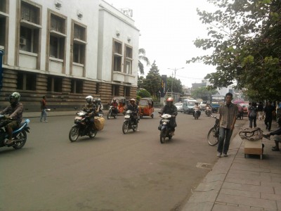 Motorbikes in Jakarta