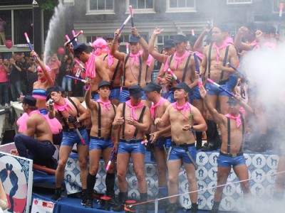 Gay Pride in Amsterdam ccImage courtesy of Comicbase on Flickr