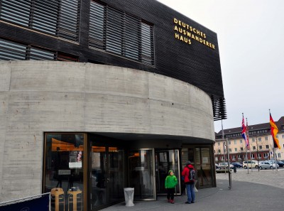 German Emigration Center The award-winning German Emigration Center in Bremerhaven is Europe’s largest museum devoted to emigration. Photo by Katherine Rodeghier, c 2012