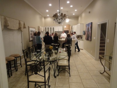 Private holiday dinner party with private chefs