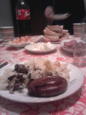 Bulgarian dinner