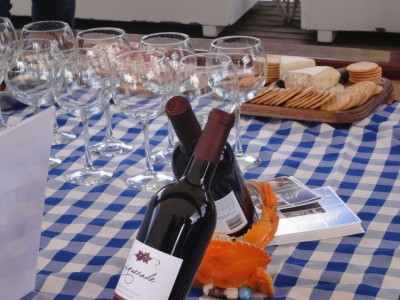Schooner Zodiac wine tasting