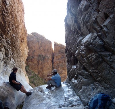 the window at Big Bend
